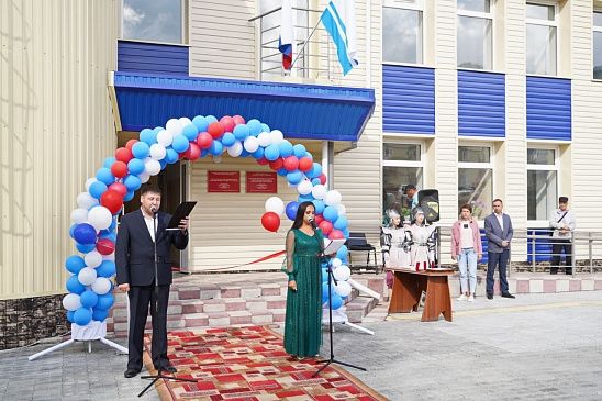 В селе Усть-Кан открыли  физкультурно-оздоровительный комплекс