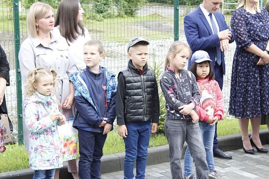 В Майме на улице Молодежная открыли новый корпус детского сада «Оленёнок»