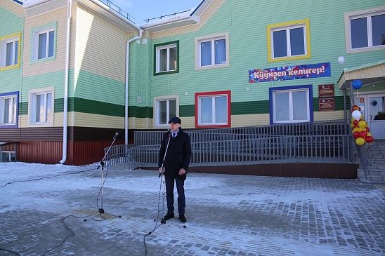 В Улаганском районе открылись  два новых детских сада