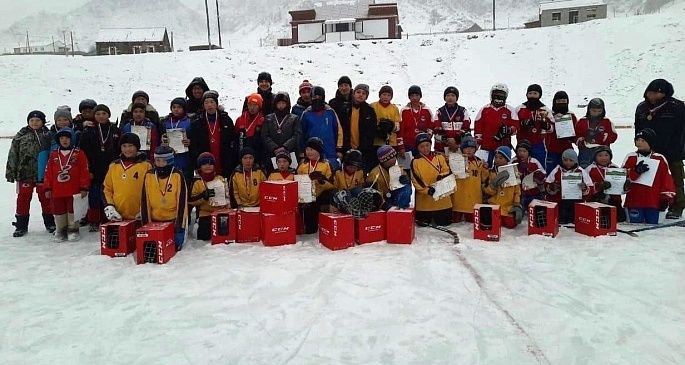 Первенство по хоккею с мячом состоялось в селе Нижняя-Талда