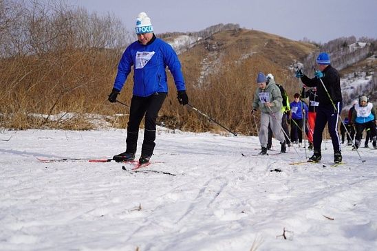 В субботу в урочище «Еланда» состоялась Всероссийская массовая гонка «Лыжня России»
